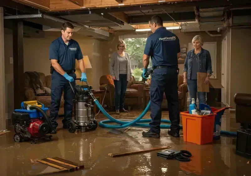 Basement Water Extraction and Removal Techniques process in Warsaw, NC